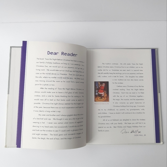 Coca-Cola Santa story book 'Twas The Night Before Christmas - Picture 4 of 10